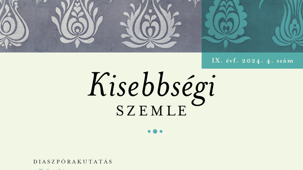 Kisebbségi Szemle – 2024/4