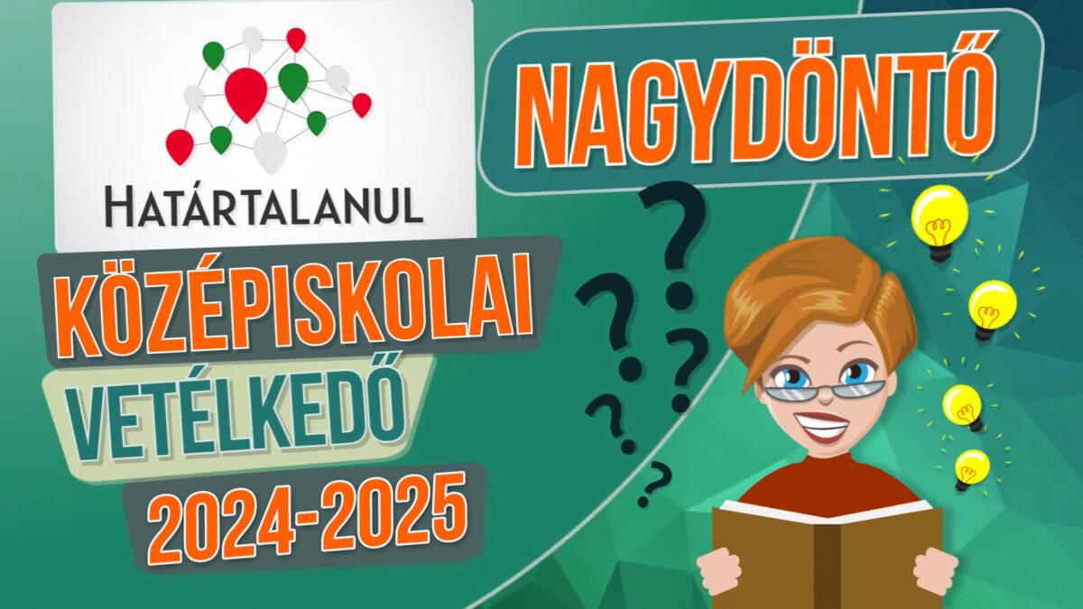 Nacsa Lőrinc: a nemzeti összetartozást erősíti a Határtalanul Középiskolai Vetélkedő