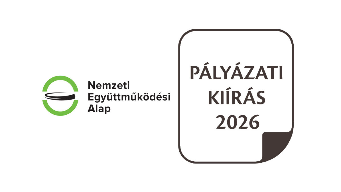 Nemzeti Együttműködési Alap Pályázati kiírás 2026