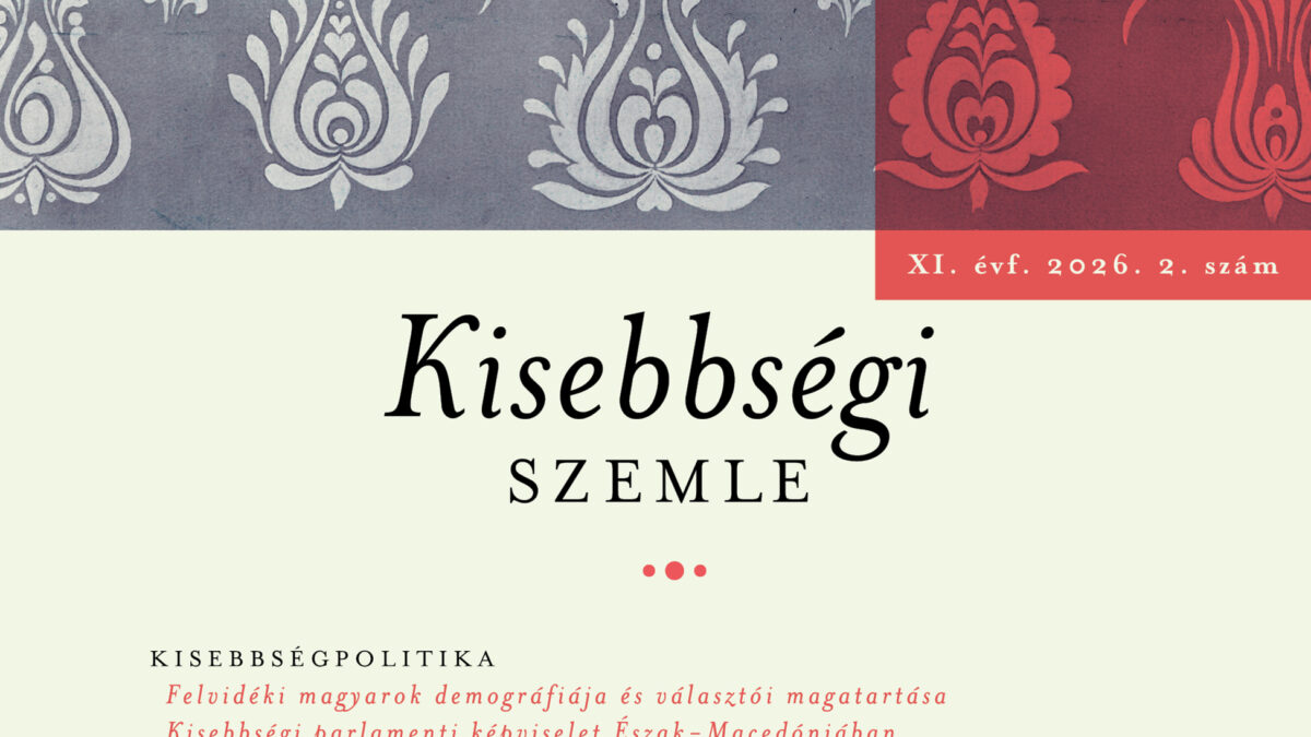 Kisebbségi szemle – 2026/2